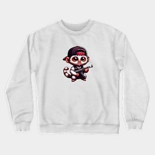 Tactical Marmoset Monkey Crewneck Sweatshirt